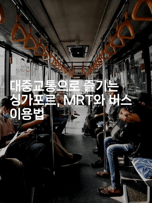 대중교통으로 즐기는 싱가포르, MRT와 버스 이용법
-싱미미