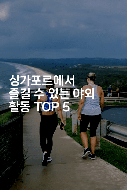 싱가포르에서 즐길 수 있는 야외 활동 TOP 5